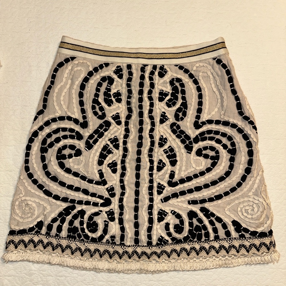 Maeve Embroidered Skirt